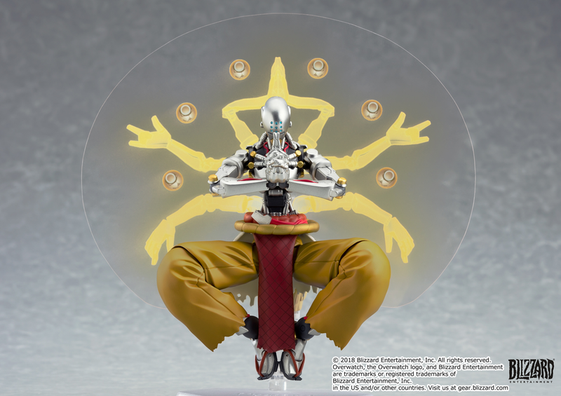 Illustration for article titled Zenyatta Overwatch Figure Comes With All The Glowing Orbs